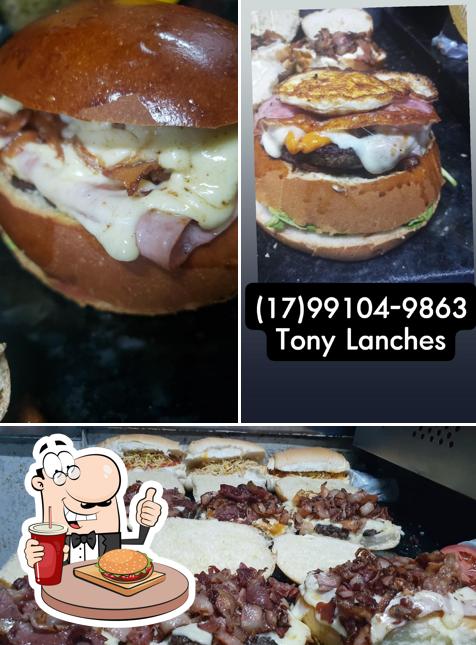 Get a burger at Tony Lanches