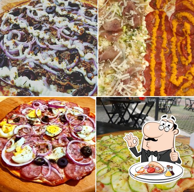 Escolha diversos estilos de pizza