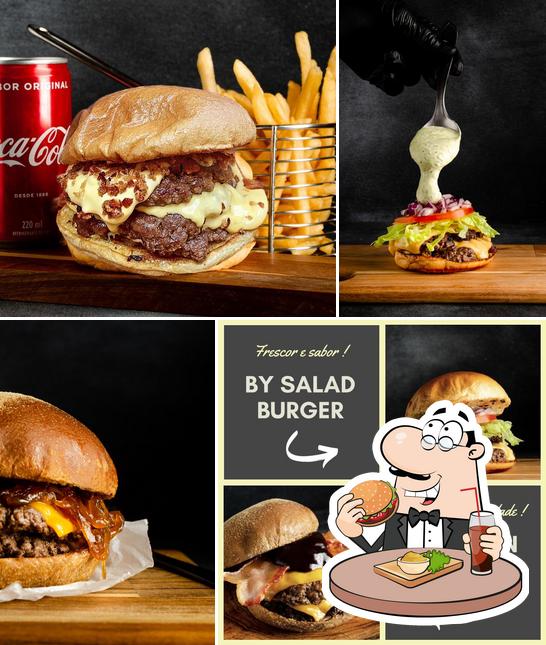 By Burger And Fries