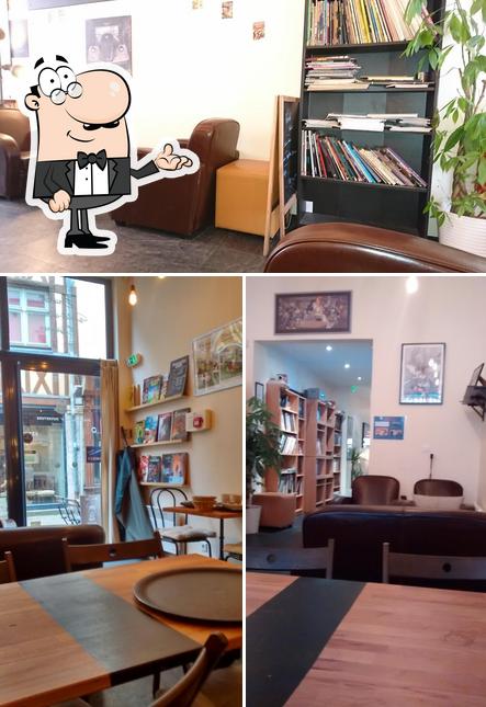 L'intérieur de Café Dessiné