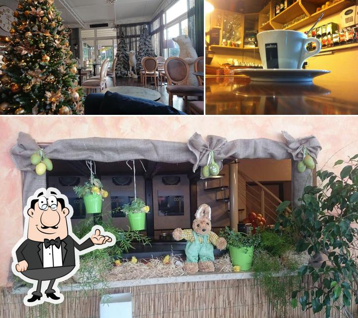 Tra le diverse cose da Caffe Bar Parens si possono trovare la interni e bancone da bar