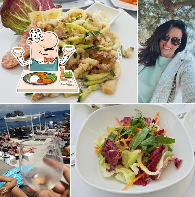 Cibo al Ristorante Conca Del Sogno