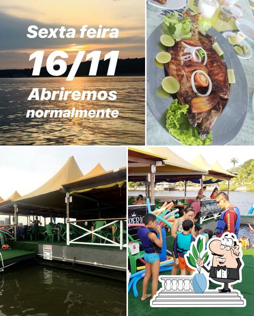 Veja a parte externa do Flutuante Amazônia