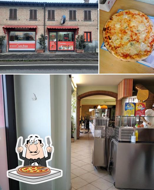 Prenditi una pizza a Pizzeria Luna Rossa