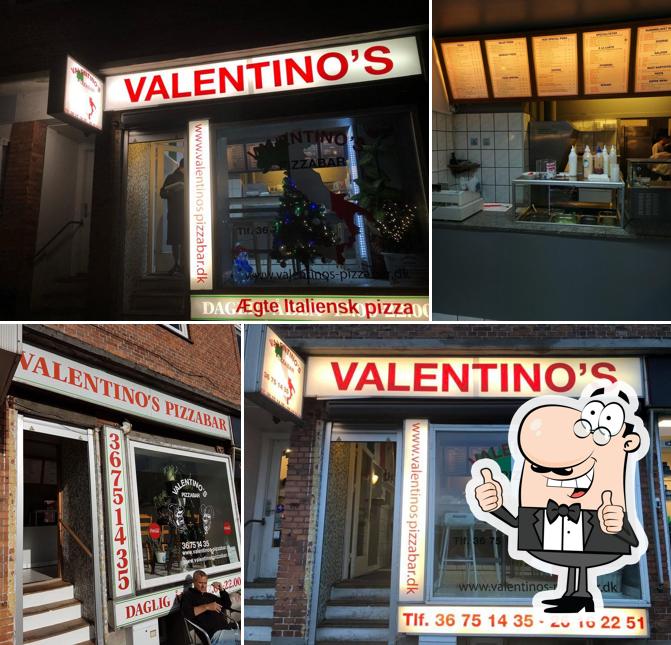 Это изображение пиццерии "Valentino's Pizza Bar"