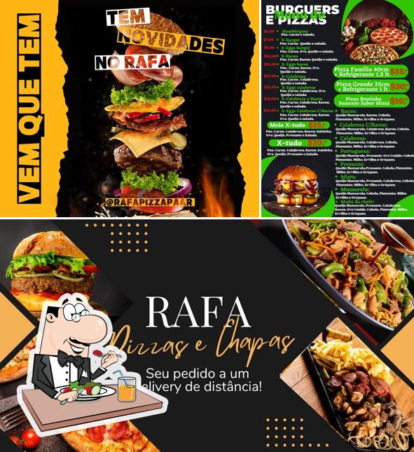 Comida em Rafa Pizza