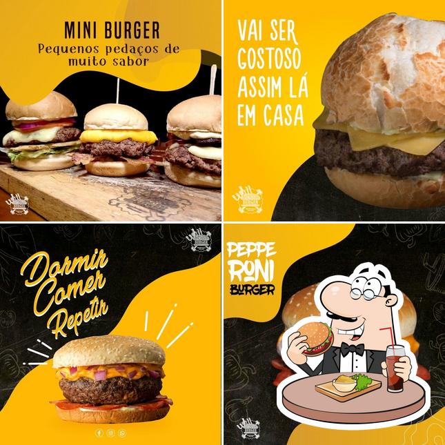 Peça um hambúrguer no Will Burger