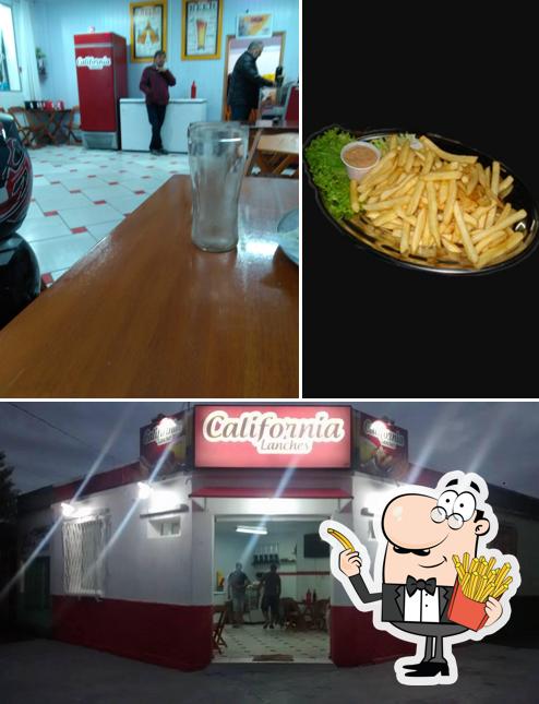 Prove fritas no California Lanches