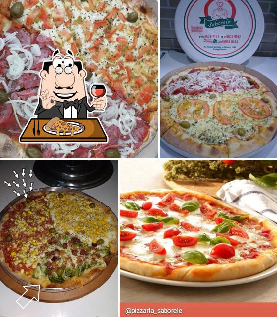 Experimente diferentes variedades de pizza