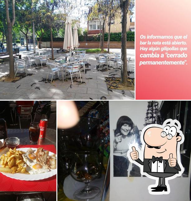 Здесь можно посмотреть фотографию ресторана "BAR LA NATA, almuerzos, comidas y meriendas"