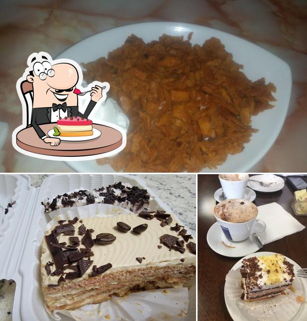 City Cafe & Bakery provides a number of desserts