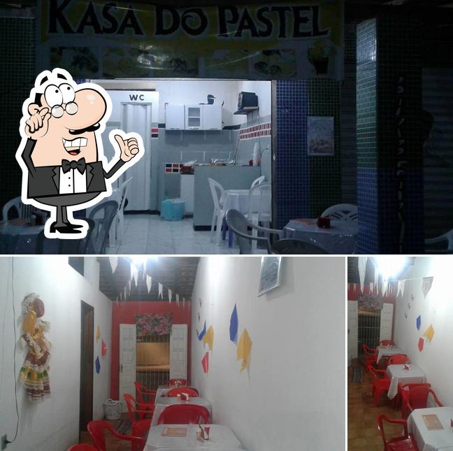 O interior do Kasa Do Pastel