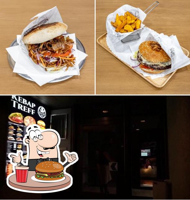Prenditi un hamburger a Kebap Treff Wülflingen