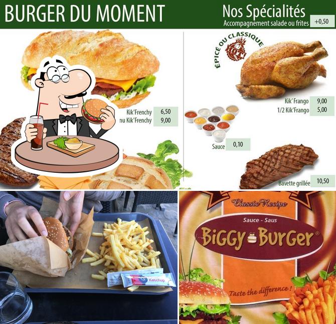 Essayez un hamburger à Kikiriki