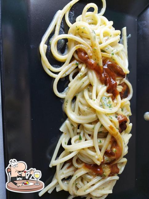 Spaghetti alla carbonara al Roça