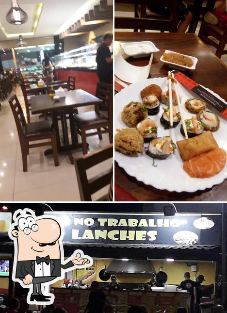 O interior do Sushimy Cohatrac