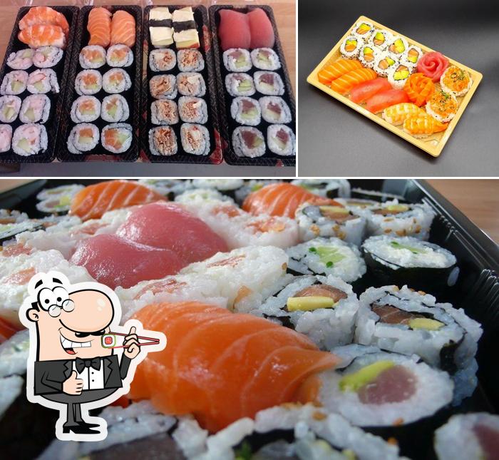 Les sushi sont disponibles à Sushi Village