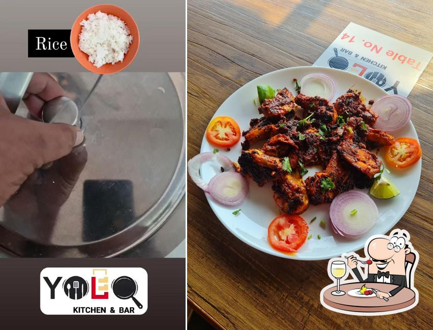 Food at YOLO Kitchen and Bar
