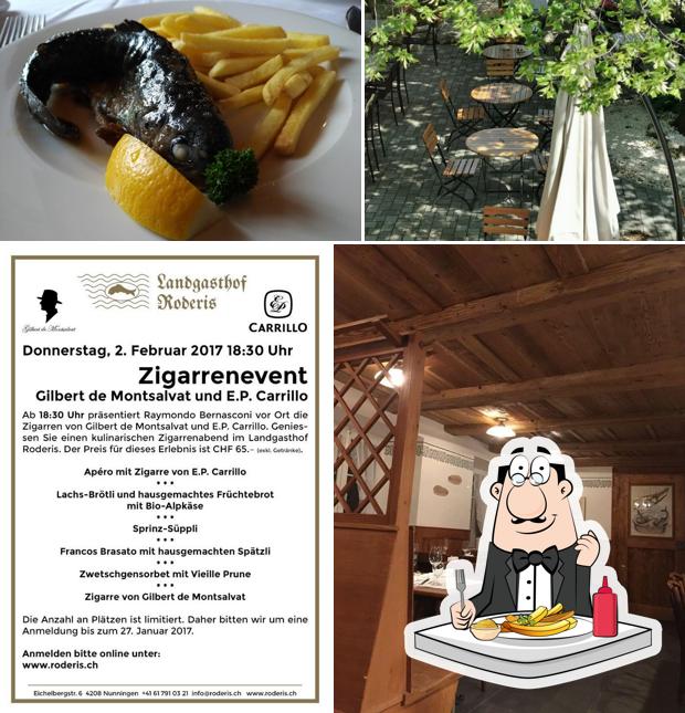 Assaggia le patatine fritte a Landgasthof Roderis (Restaurant)