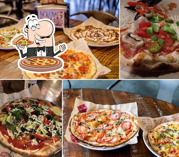 Try out pizza at MOD Pizza