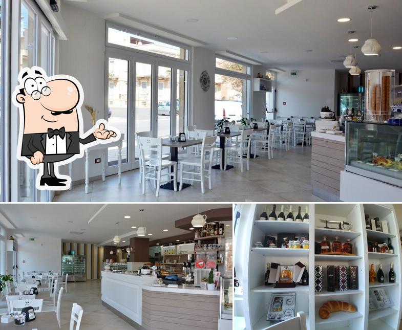 Gli interni di Pasticceria Chantilly
