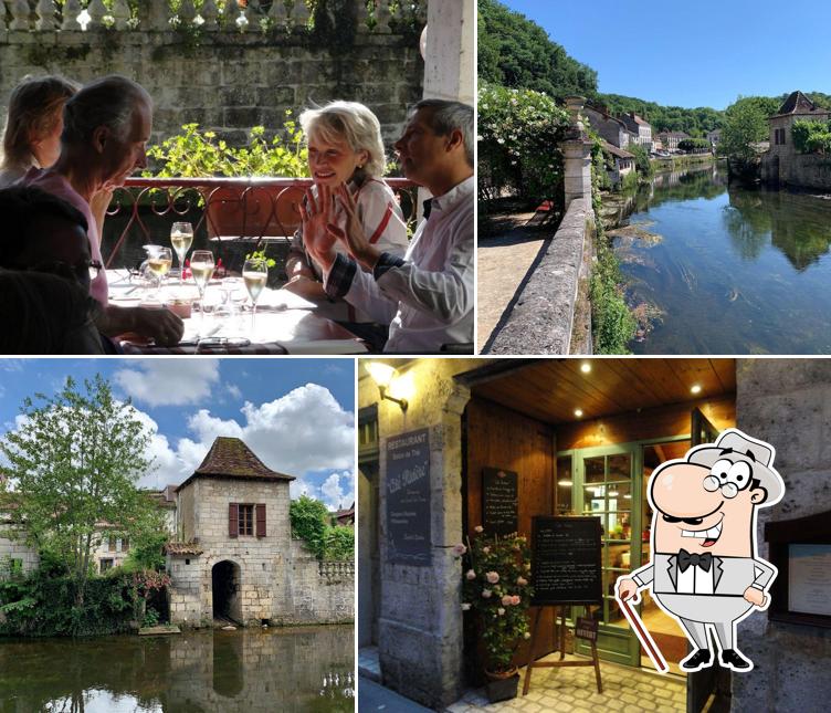 Vous pouvez prendre un bol d'air frais à l'extérieur Restaurant Côté Rivière