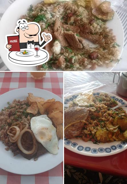 Comida em Cozinha Dona Maria