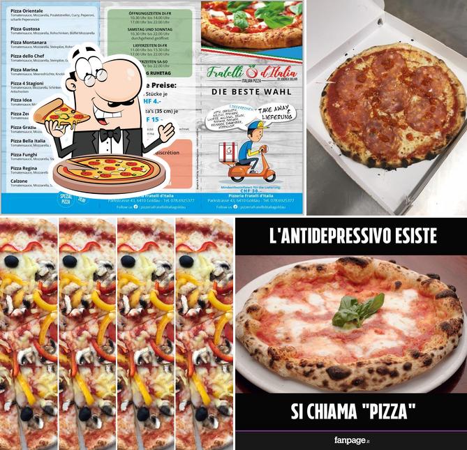 Scegli una pizza a Fratelli d'Italia
