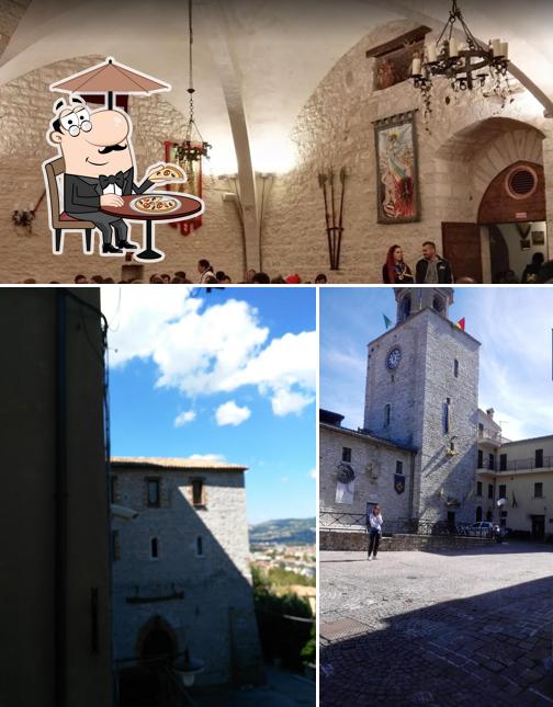 Gli esterni di Taverna di Porta San Benedetto