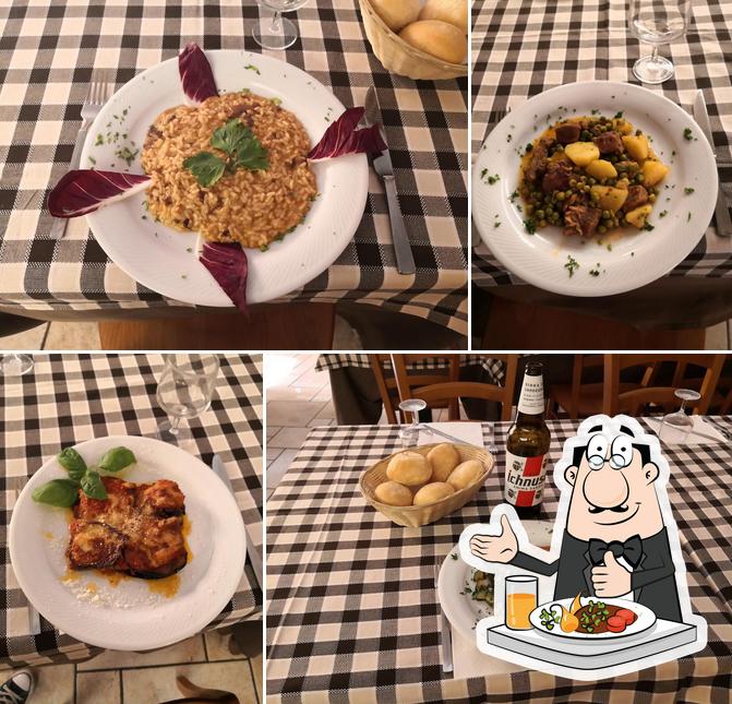 Cibo al Trattoria Il Cortiletto