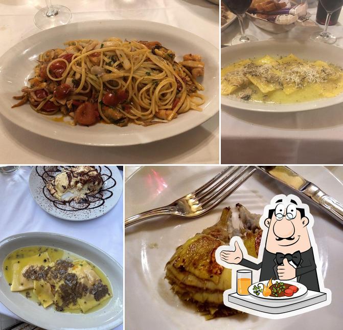 Cibo al Trattoria Tritone