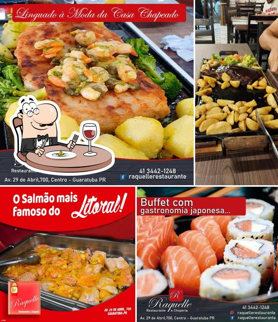 Platos en RAQUELLE RESTAURANTE E CHOPERIA