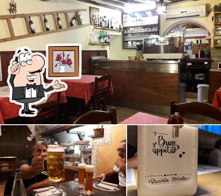 Siediti a un tavolo di Vecchia Osteria, Ristorante e Pizzeria