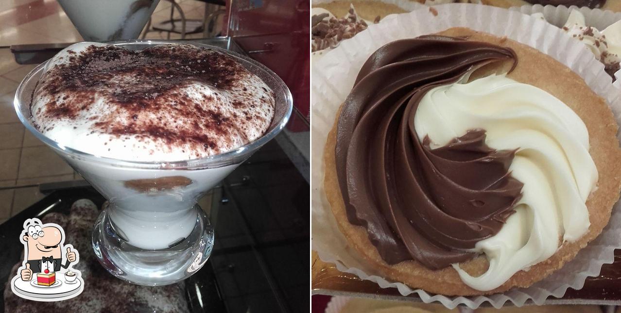 Caffetteria Shanti serve un'ampia selezione di dolci