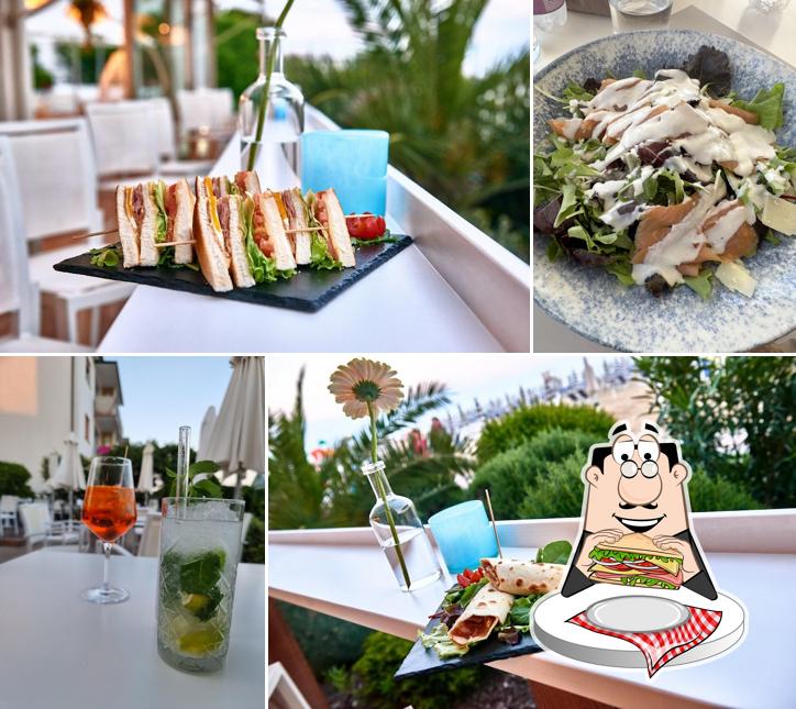 Club sandwich al AQUA Bistrò & Cocktail bar