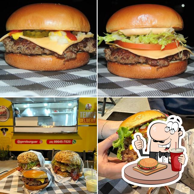 Hambúrguer em Garo Burguer
