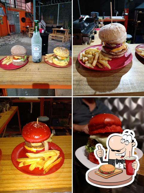 Experimente um hambúrguer no Jeca Tatu Burguer
