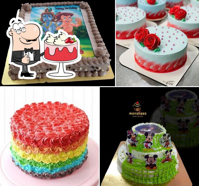 See this image of Monalissa cake studio