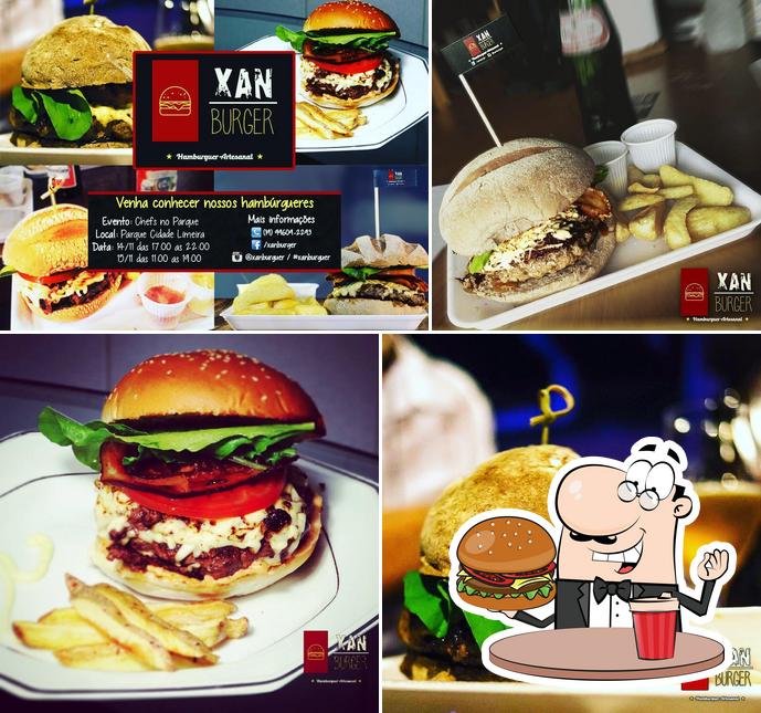 Os hambúrgueres do Xan Burger irão saciar uma variedade de gostos