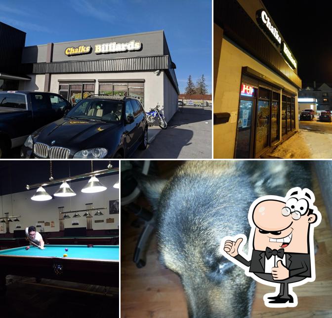 Chalks Billiards Snooker & Pool Hall in Calgary Restaurant menu and
