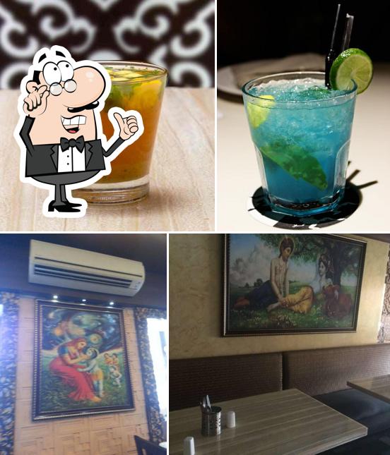 Among different things one can find interior and drink at Govindas International Vegetarian Restaurant