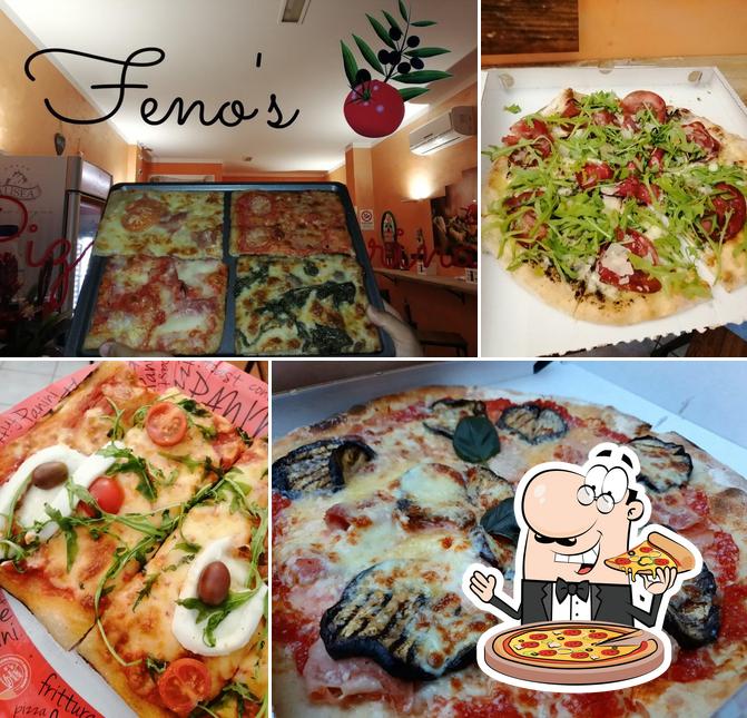 Prenditi una pizza a Feno's