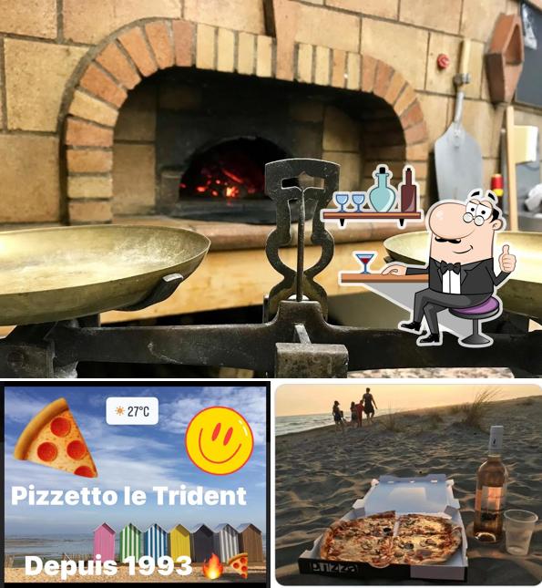 Voici la photo indiquant la intérieur et extérieur sur Pizzetto