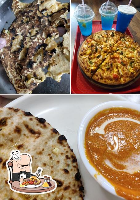 Get pizza at Gopal's Sweets