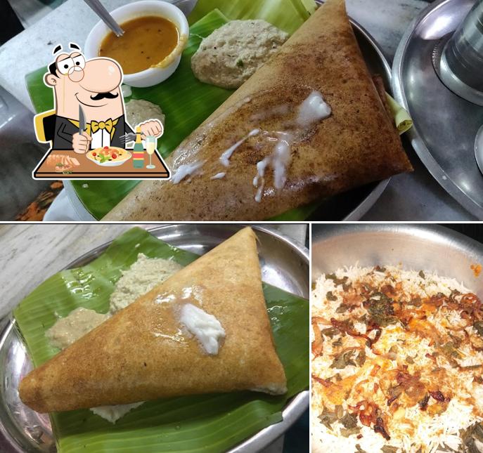 Food at Srinu Hotel