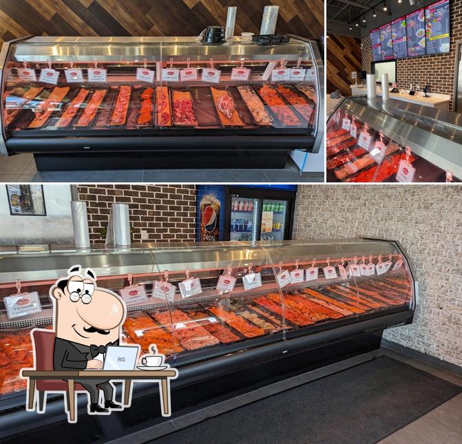 L'intérieur de Warraich Meats Bolton