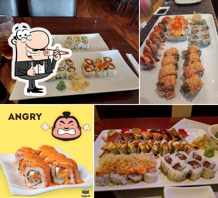 Try out different sushi options