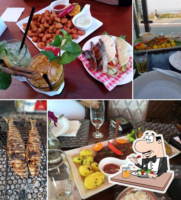 Comida em Fish Grill Praia Brava