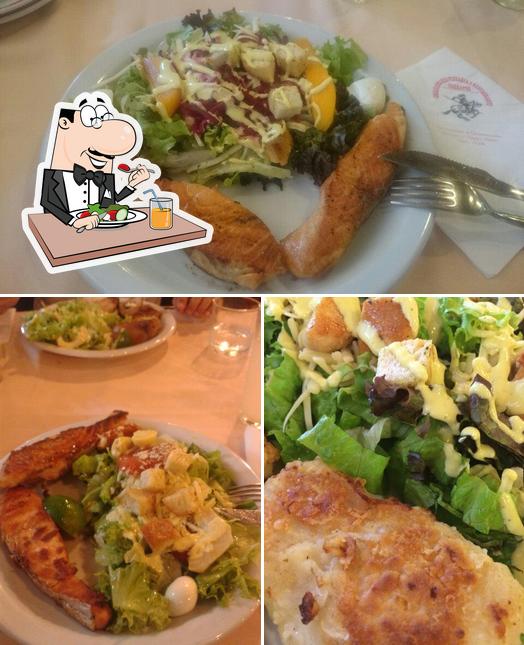 Еда в "Farrapos Restaurant and Pizza"
