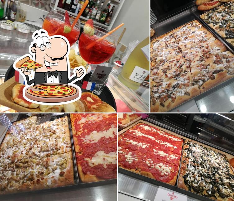 Scegli una pizza a il Baretto